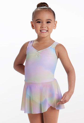 Kids Printed Pinch-Front Dress