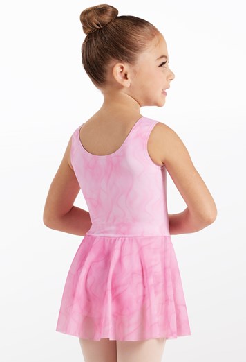 Kids Printed Pinch-Front Dress