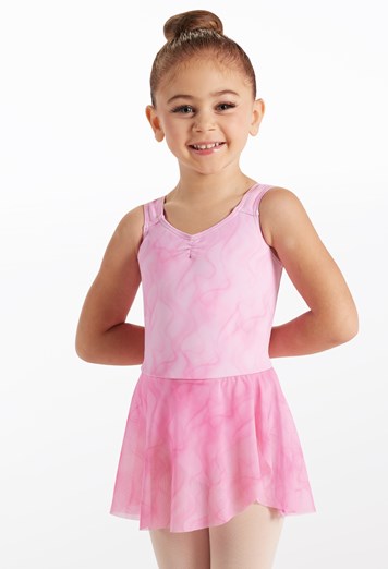 Kids Printed Pinch-Front Dress