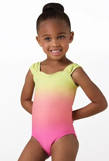 Shirred Ombre Leotard
