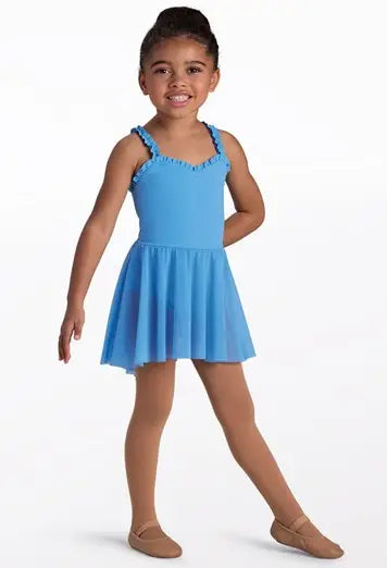 Kids Ruffled Trim Dress