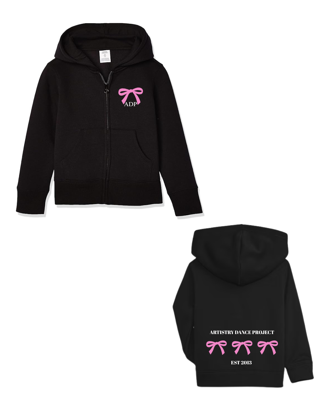 ADP Bow Back Zip Up