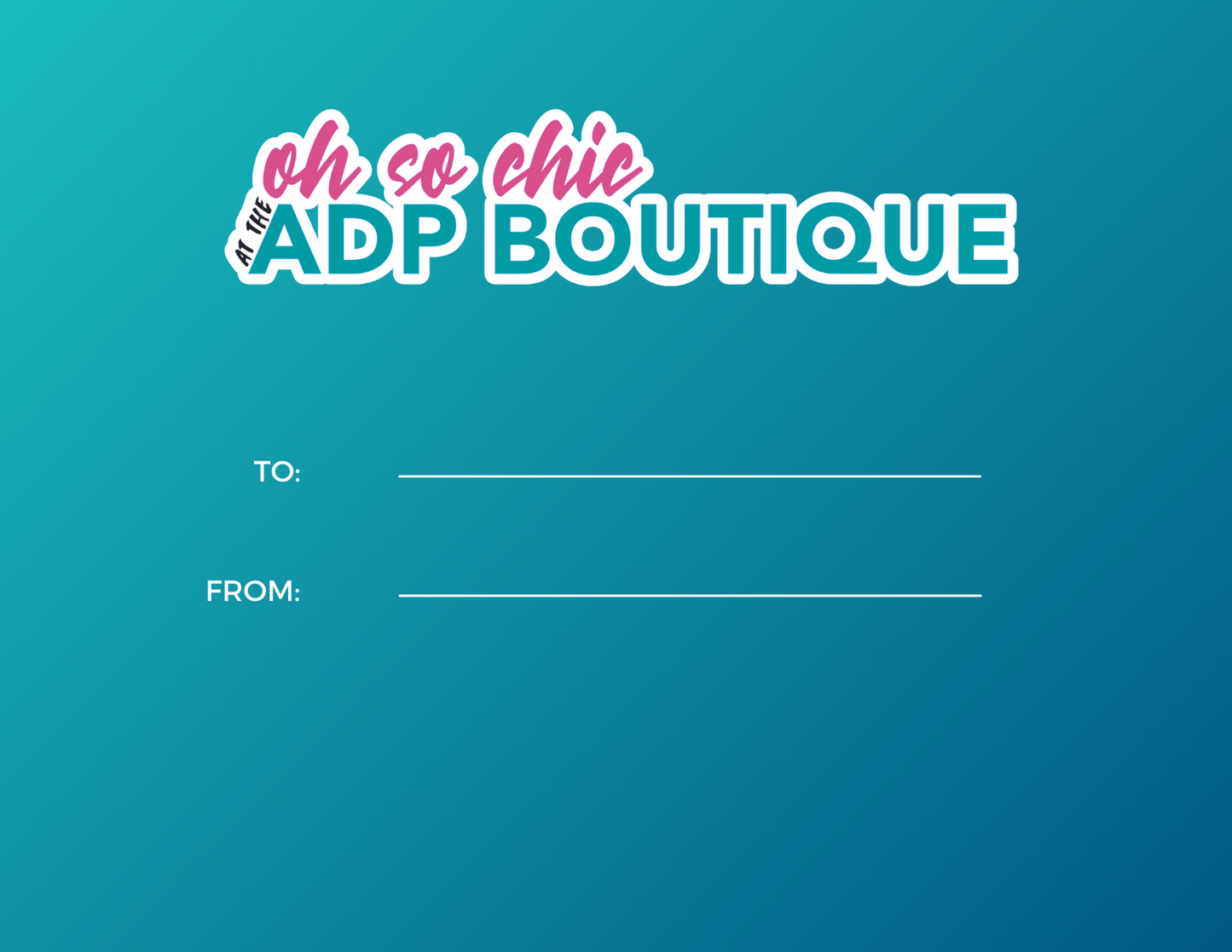ADP Boutique Gift Card