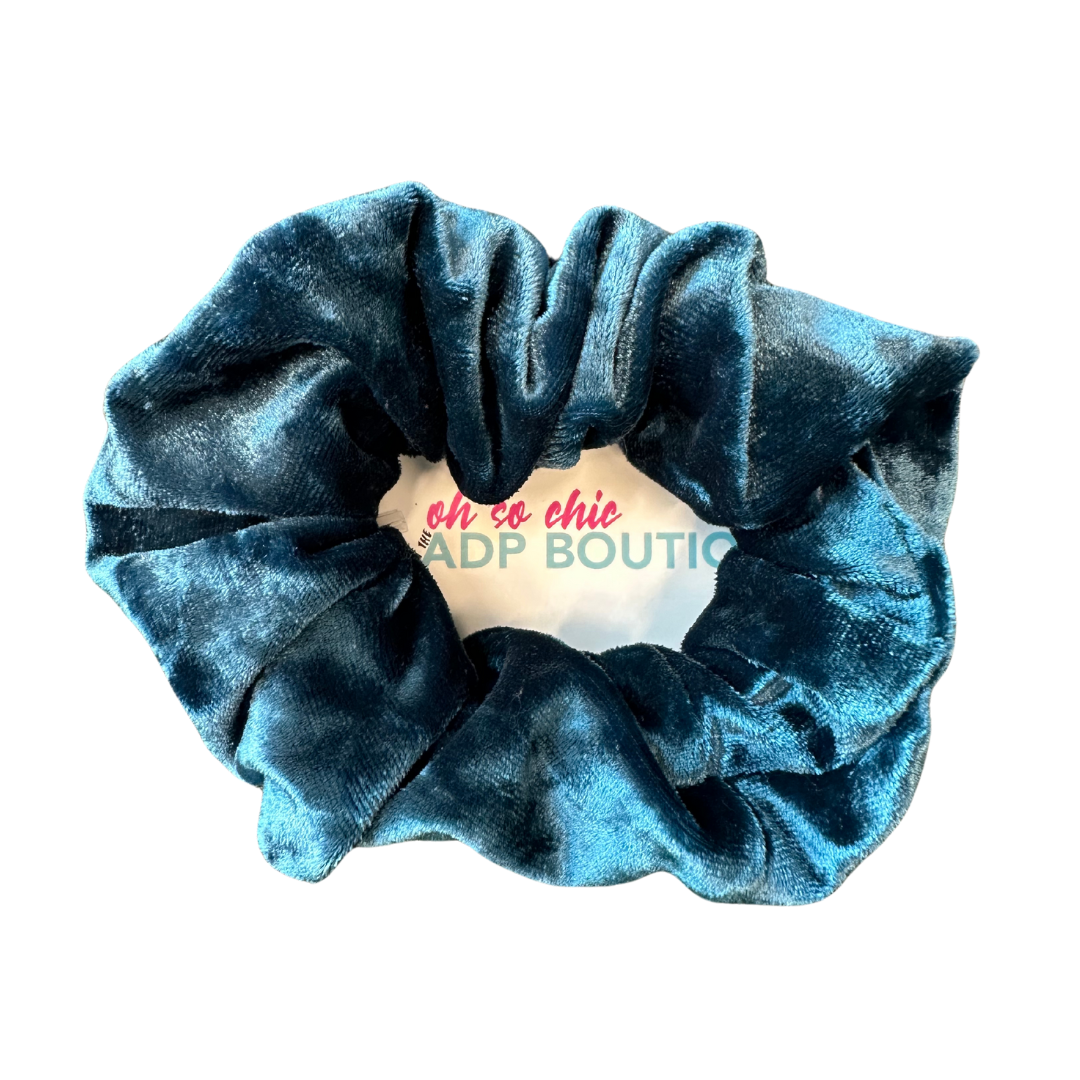 Teal Scrunchie