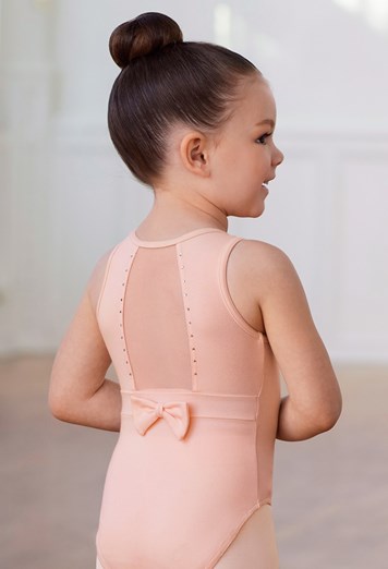 Kids Cotton Rhinestone Leotard