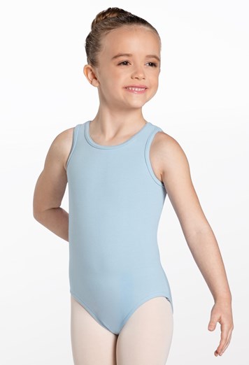 Kids Cotton Rhinestone Leotard
