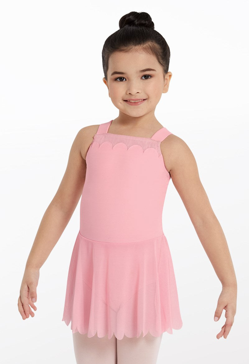 Kids Scallop Dress