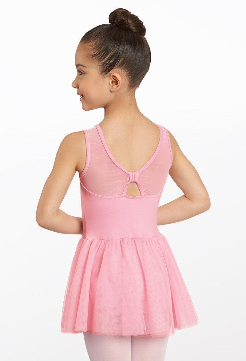 Kids Cotton Rhinestone Dress