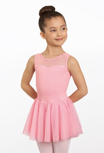 Kids Cotton Rhinestone Dress