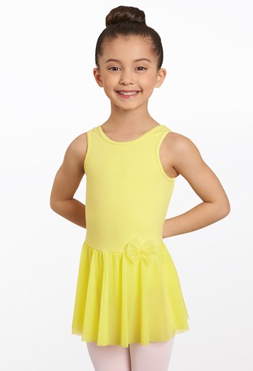 Kids Cotton Triple Bow Dress