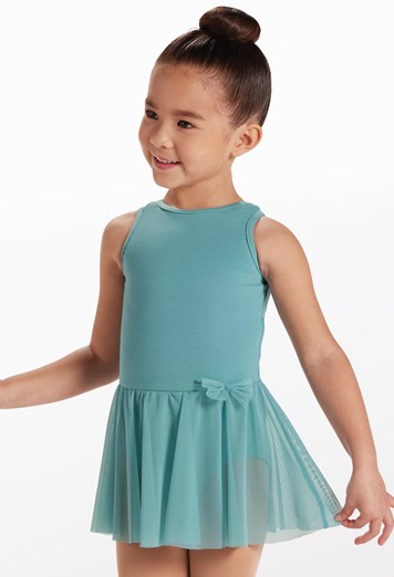 Kids Cotton Triple Bow Dress
