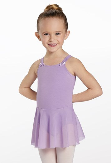 Kids Cotton Bow Strap Dress