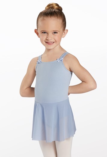Kids Cotton Bow Strap Dress