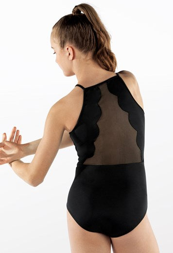 Mesh Scalloped Back Leotard MT9940 Balera Dancewear
