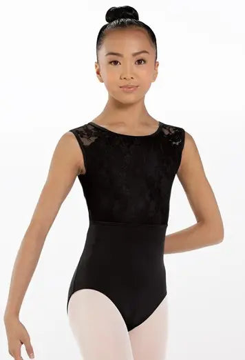 Lace Cap Sleeve Leotard