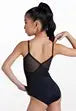 Mesh Back Camisole Leotard