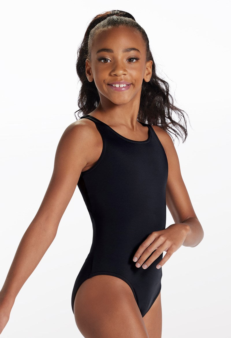 Mesh Heart-Back Leotard