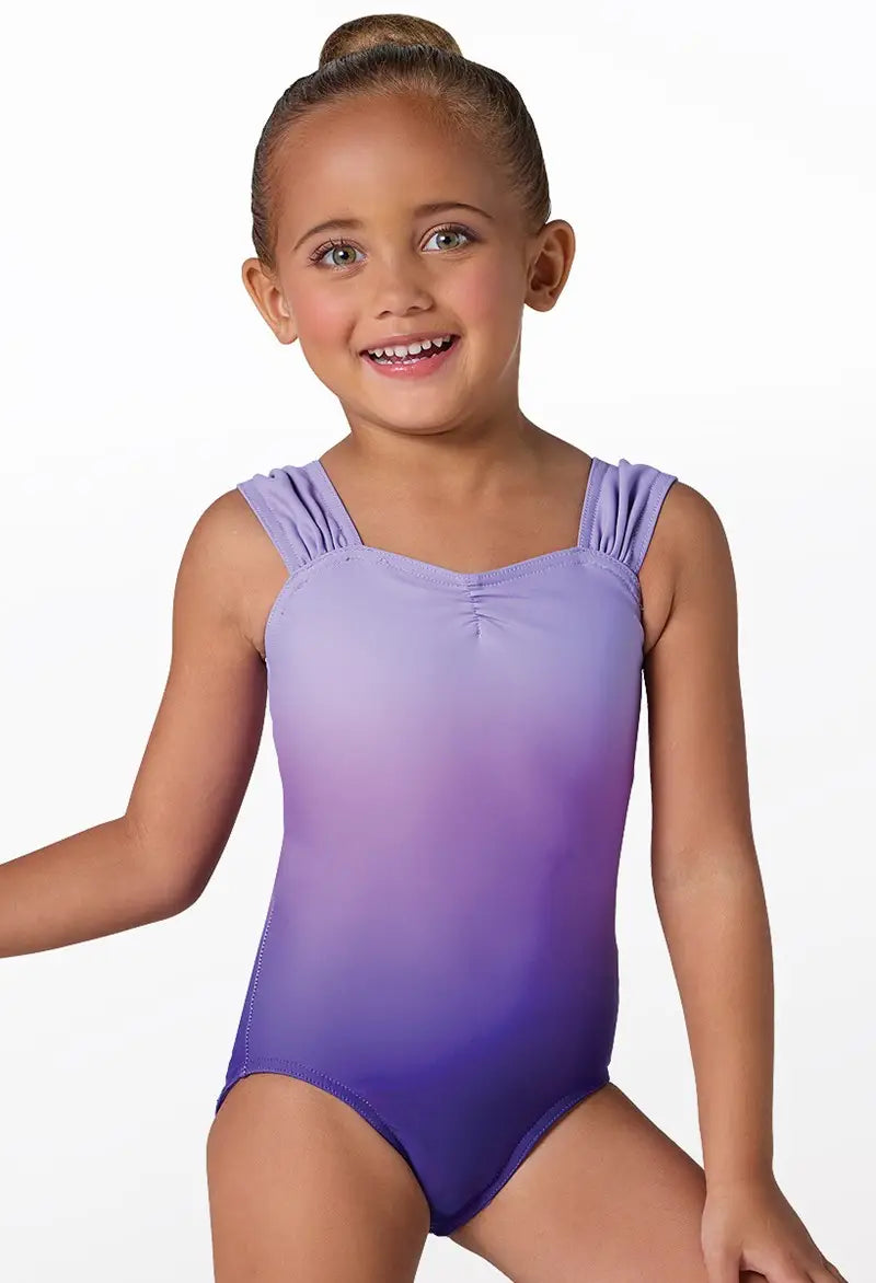 Shirred Ombre Leotard