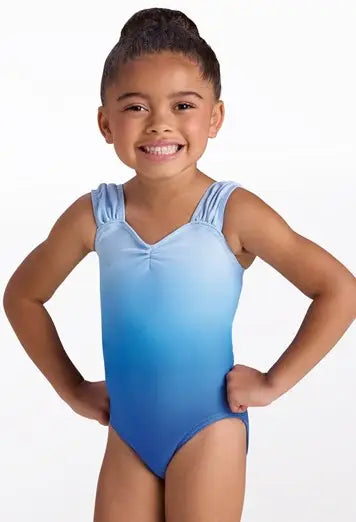 Shirred Ombre Leotard