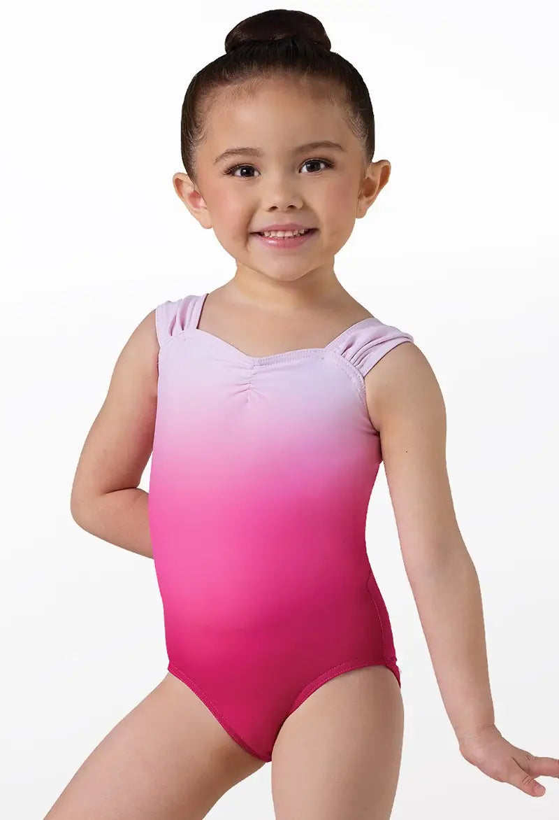 Shirred Ombre Leotard