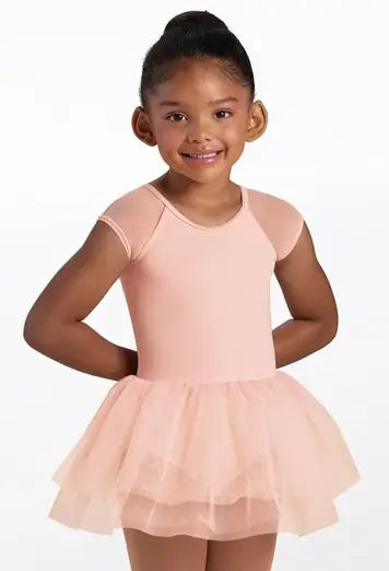 Kids Cap Sleeve Tutu Dress