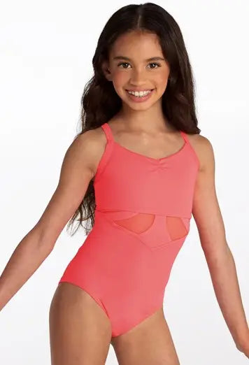 Mesh Cami Strap Leotard