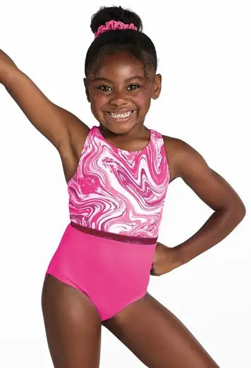 Kids Marble Tank Leotard