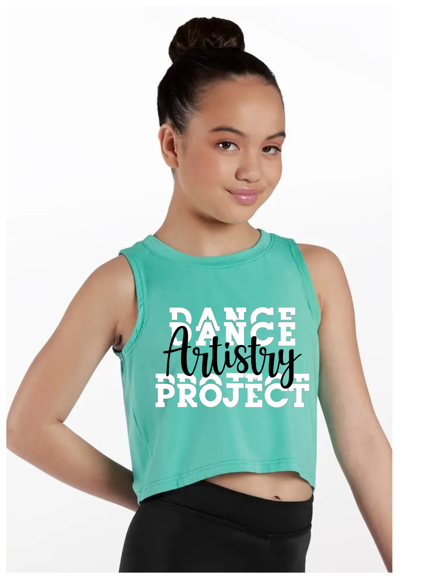 Tie Back Cropped Tank