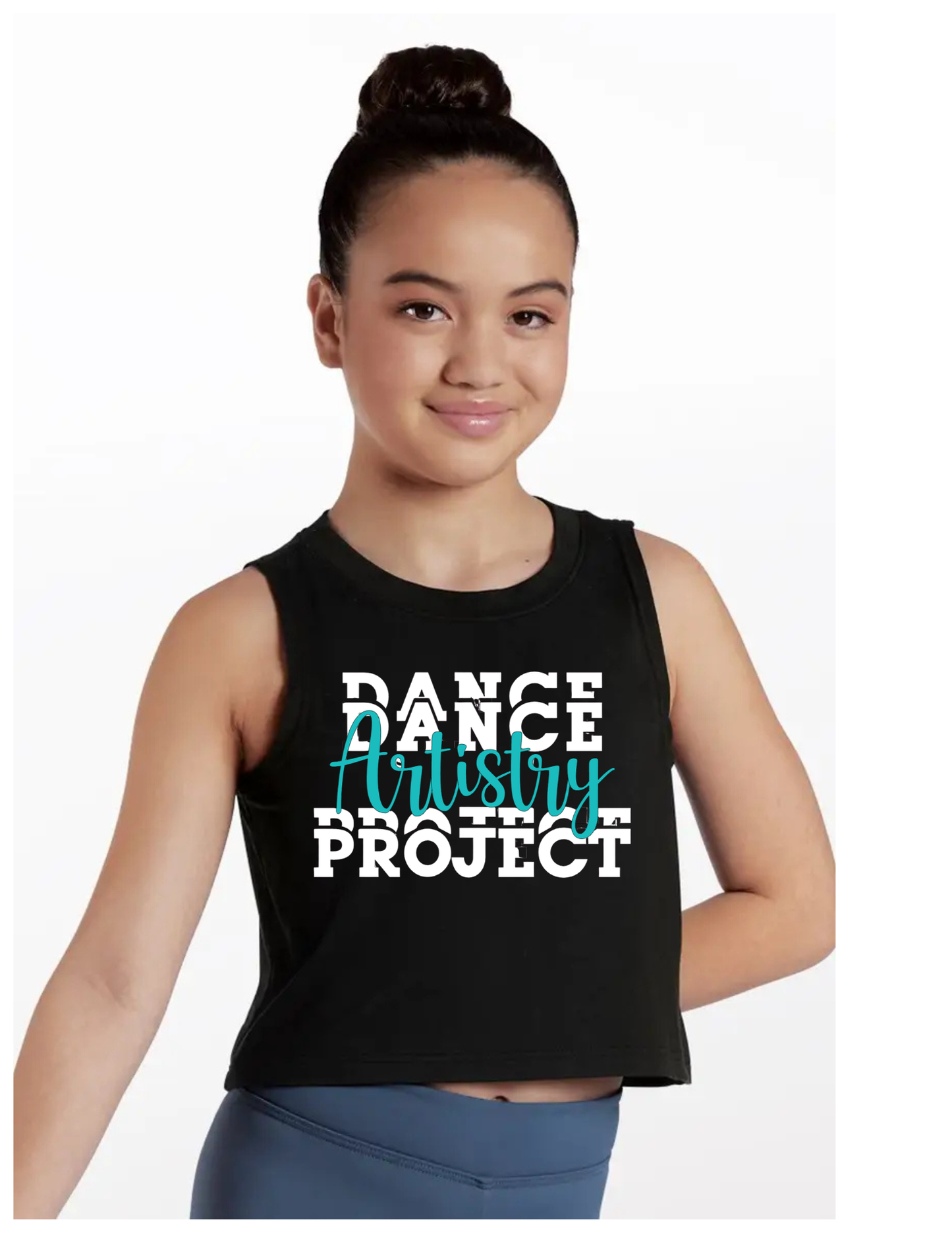Tie Back Cropped Tank