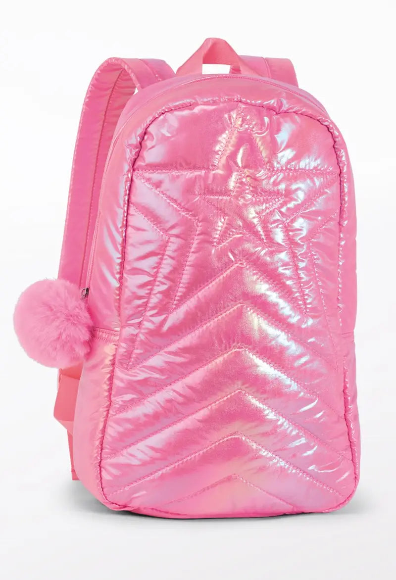 Metallic Star Dance Backpack