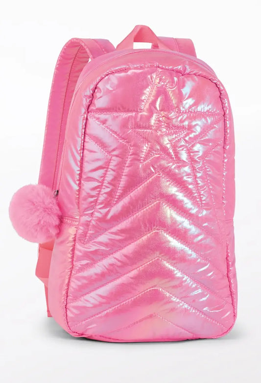 Metallic Star Dance Backpack