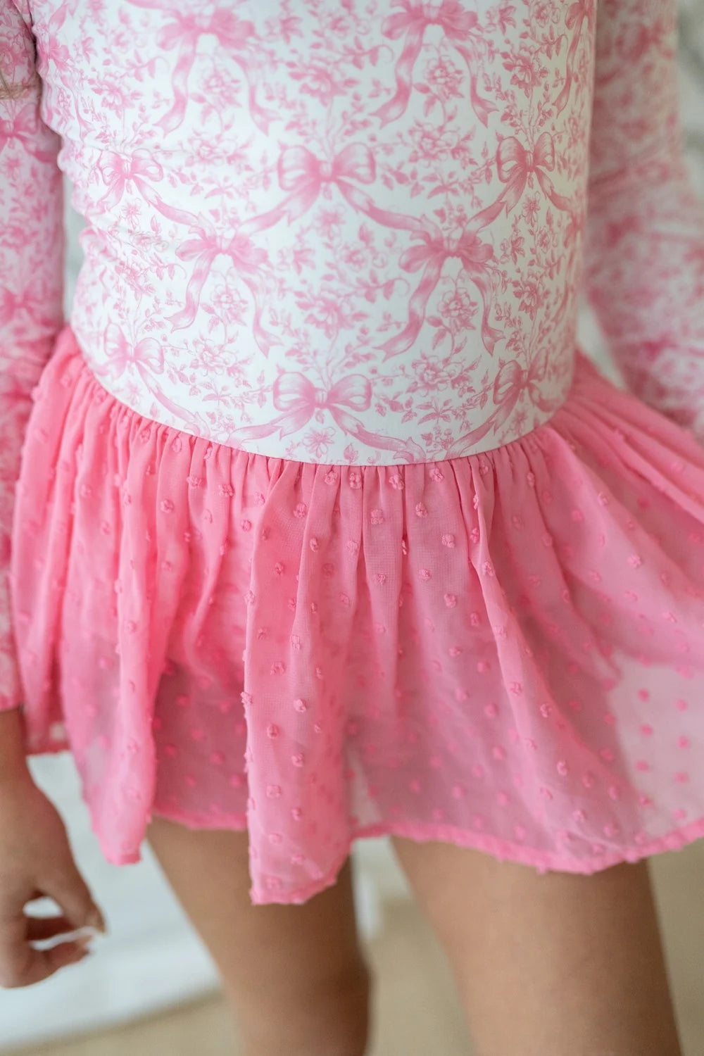 Cheeky Plum Farrah Leotard - Heirloom Rose