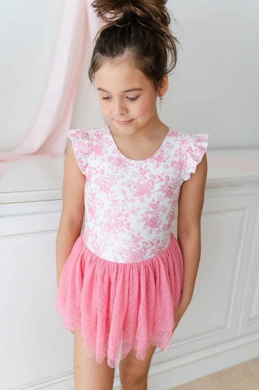 Cheeky Plum: Farrah Leotard - Toile de Rose