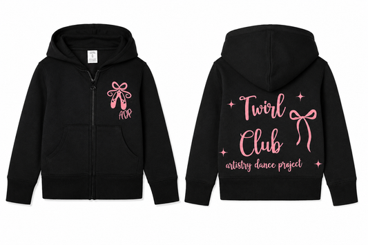 Twirl Club Zips