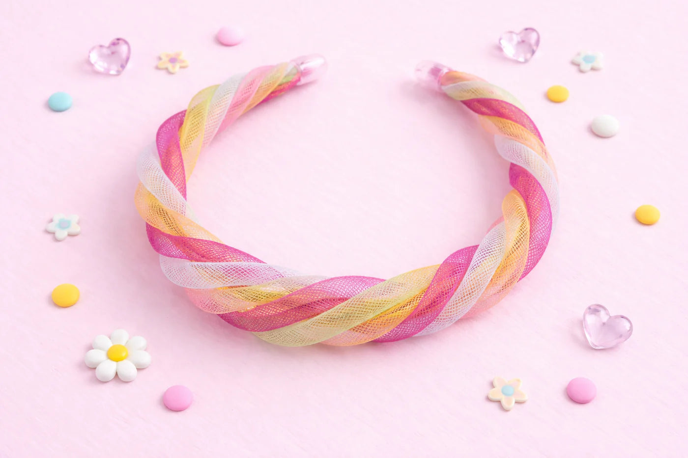 Cheeky Plum Twisted Tulle Headband