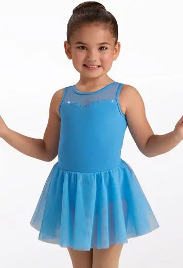 Kids Cotton Rhinestone Dress